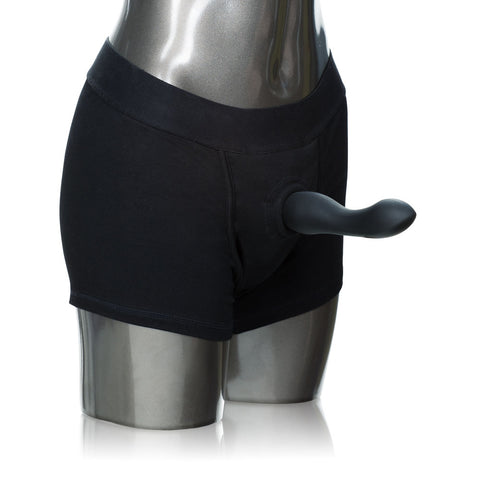 Packer Gear Black Boxer Brief Harness 2xl-3xl
