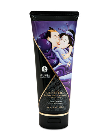 Kissable Massage Cream - Exotic Fruits - 7 Fl.  Oz. - 200 ml