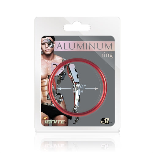 Aluminum Ring - Hellfire Red Diameter