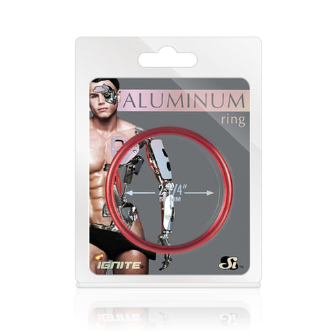Aluminum Ring - Hellfire Red Diameter
