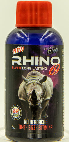 R 69 12k Shot Male Sexual Enhancement 2 Oz