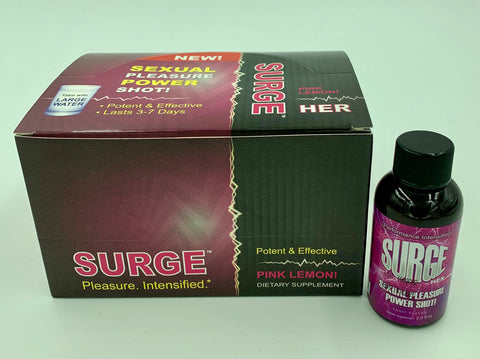 Surge for Her Female Sexual Enhancement 12ct Display 2 Fl Oz