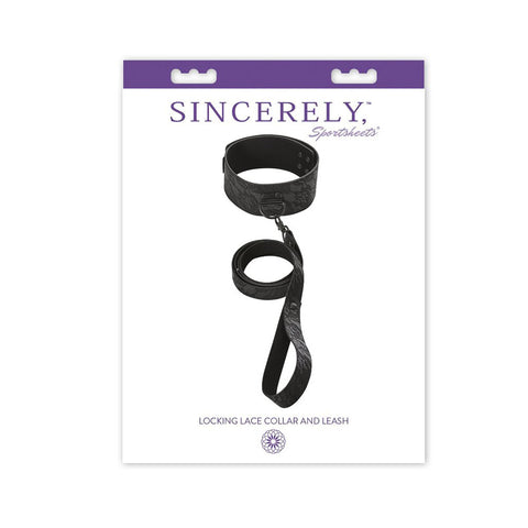 Sincerely Locking Lace Collar and Leash