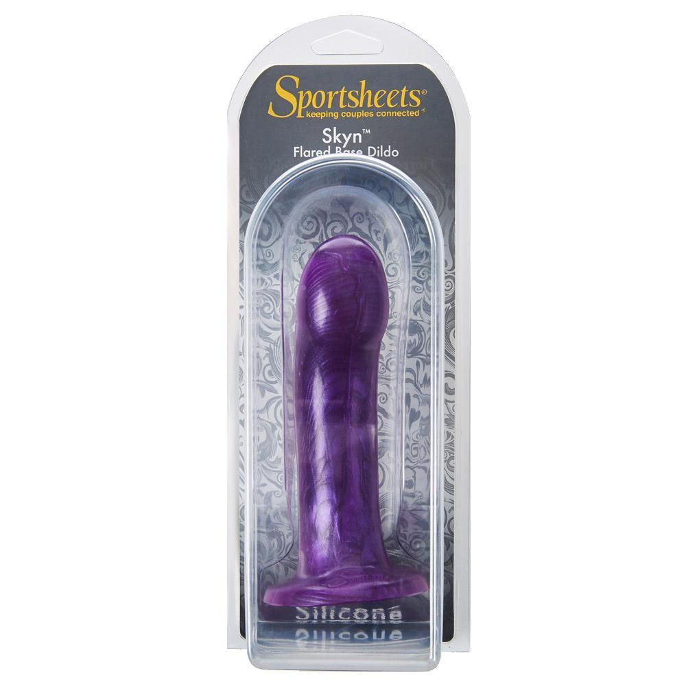 Skyn Silicone Dildo - 6.5 Inch - Purple
