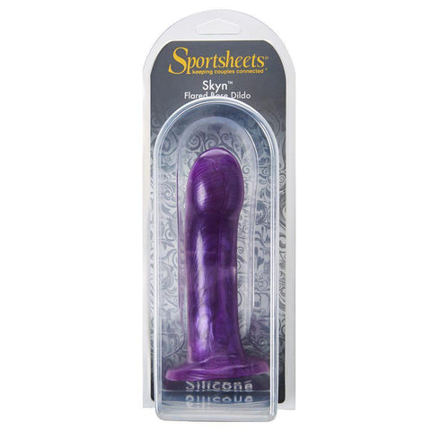 Skyn Silicone Dildo - 6.5 Inch - Purple