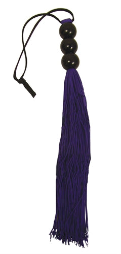Sex and Mischief Rubber Whip Small 10 Inch