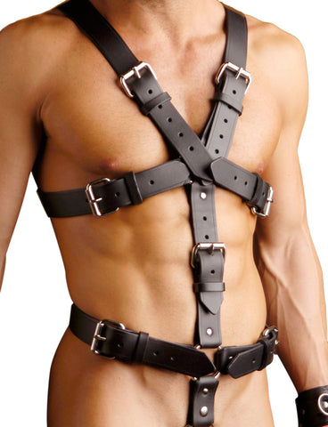 Strict Leather Body Harness - S-m