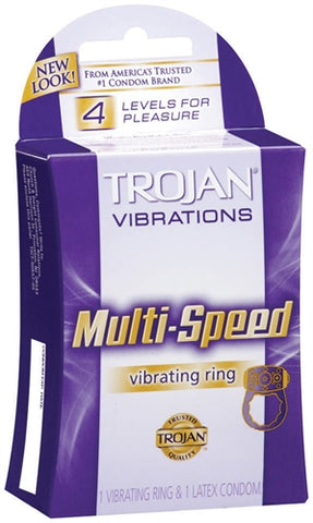 Trojan Vibrations Multi-Speed Vibrating Ring