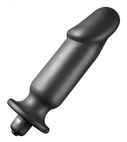 Tom of Fin Silicone Vibrating Anal Plug - Medium