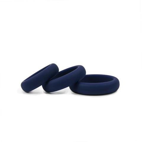 Hombre Xtra Stretch Silicone C-Bands - 3 Pack