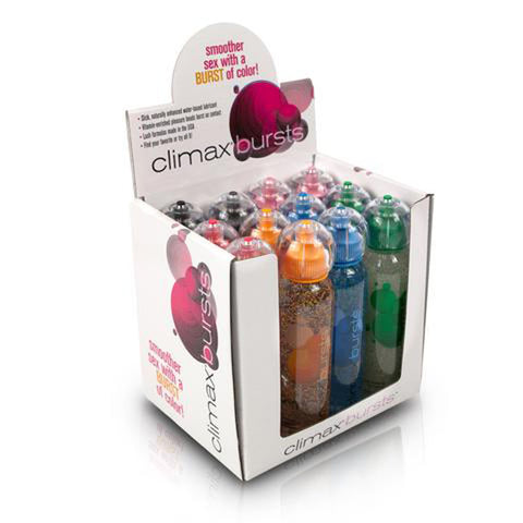 Climax Bursts - 4.5 Fl. Oz. - 12 Pc. P.O.P.  Display