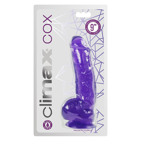 Climax Cox 9" Colossal Cock - Naughty Purple