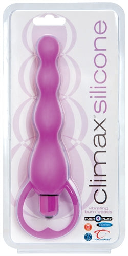 Climax Silicone Vibrating Bum Beads -