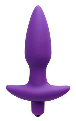 Aria Vibrating Silicone Anal Plug -