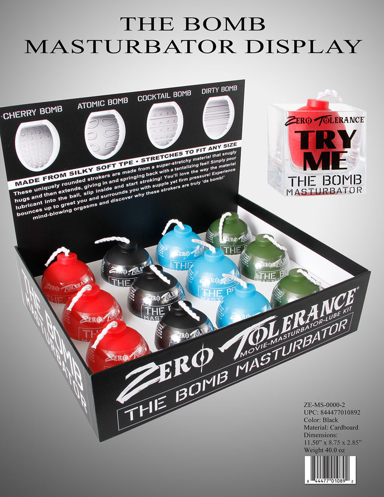 Bomb Masturbator 12ct Display